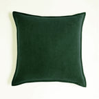 Dark-Grey Velvet Throw Pillow with 450g Insert 20X20 by Fancy & Stacy