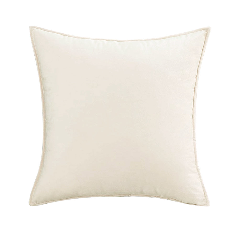 Dark-Grey Velvet Throw Pillow with 450g Insert 20X20 by Fancy & Stacy