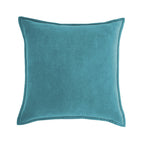 Dark-Grey Velvet Throw Pillow with 450g Insert 20X20 by Fancy & Stacy