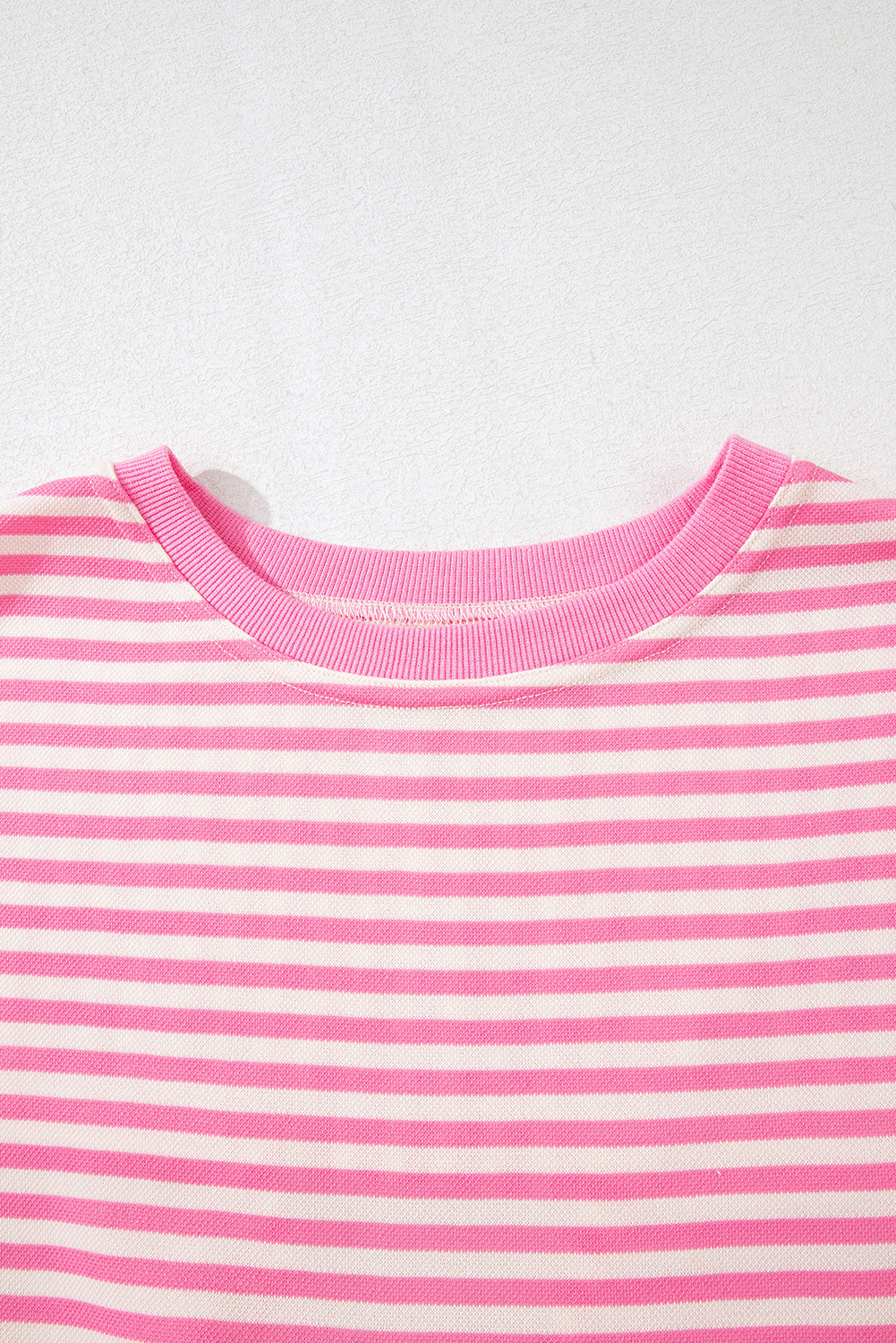 Stripe Bow Back Cutout Tee