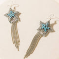 Loretta Earrings — Sky Silver