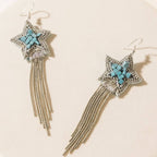 Loretta Earrings — Sky Silver