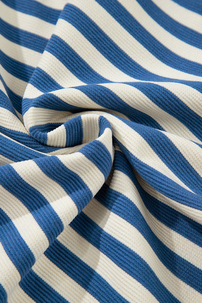 America Stripe Puff Sleeve T-Shirt