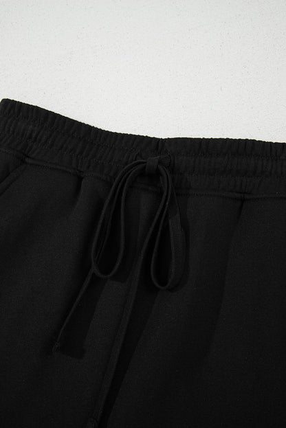 French Terry Drawstring Mini Skort