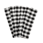 Classic Plaid Kitchen Towels — Set of 6
