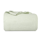 Organic Cotton Mart Waffle Weave Blanket