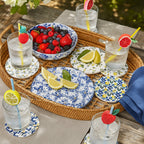Mediterranean Lemon Coaster Set