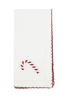 Embroidered Wreath Cloth Napkins — Set of 4