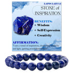 Handcrafted Natural Stone Beaded Bracelet