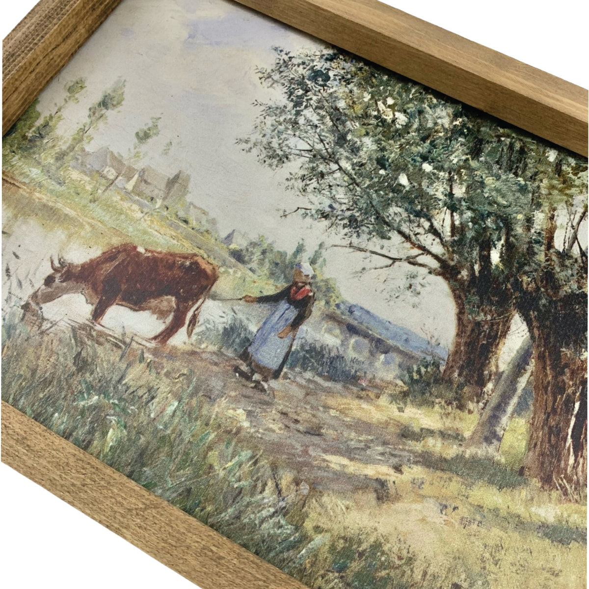 Countryside near Gez-sur-Loing Framed Art
