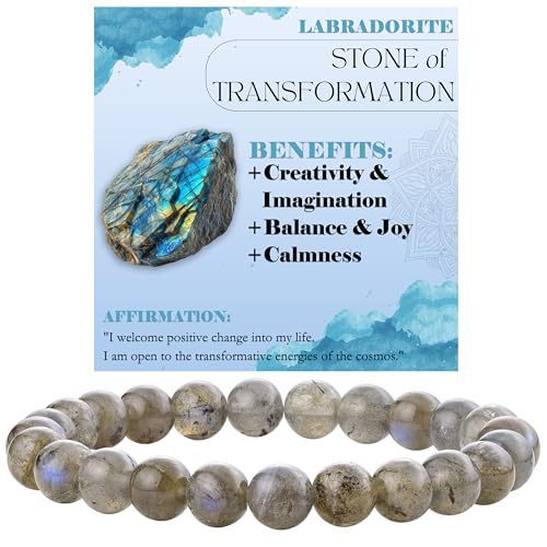 Handcrafted Natural Stone Beaded Bracelet