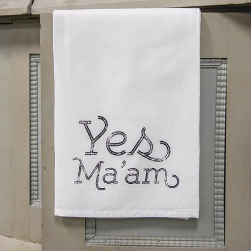 *Yes Ma'am Dish Towel