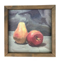 Still Life Apple and Pear Framed Art
