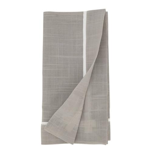 Classic Pleated Border Cloth Napkins