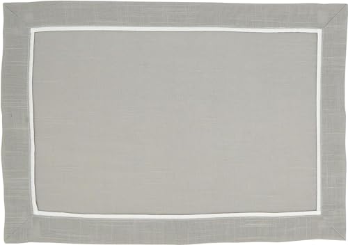 Classic Pleated Border Placemats