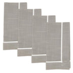 Classic Pleated Border Cloth Napkins