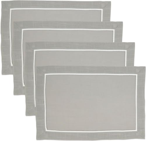 Classic Pleated Border Placemats
