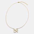 18k gold light luxury combination customized letter necklace