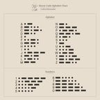 Personalized Morse Code Necklace