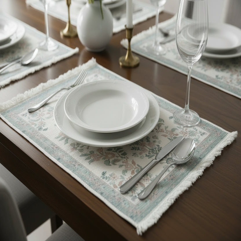 Antique Turkish Fringe Placemats