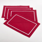 Classic Pleated Border Placemats