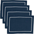 Classic Pleated Border Placemats