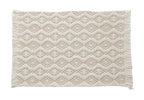 Diamond Woven Fringe Placemats