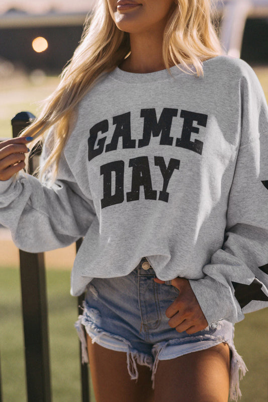 Game Day Star Graphic Sweatshirt