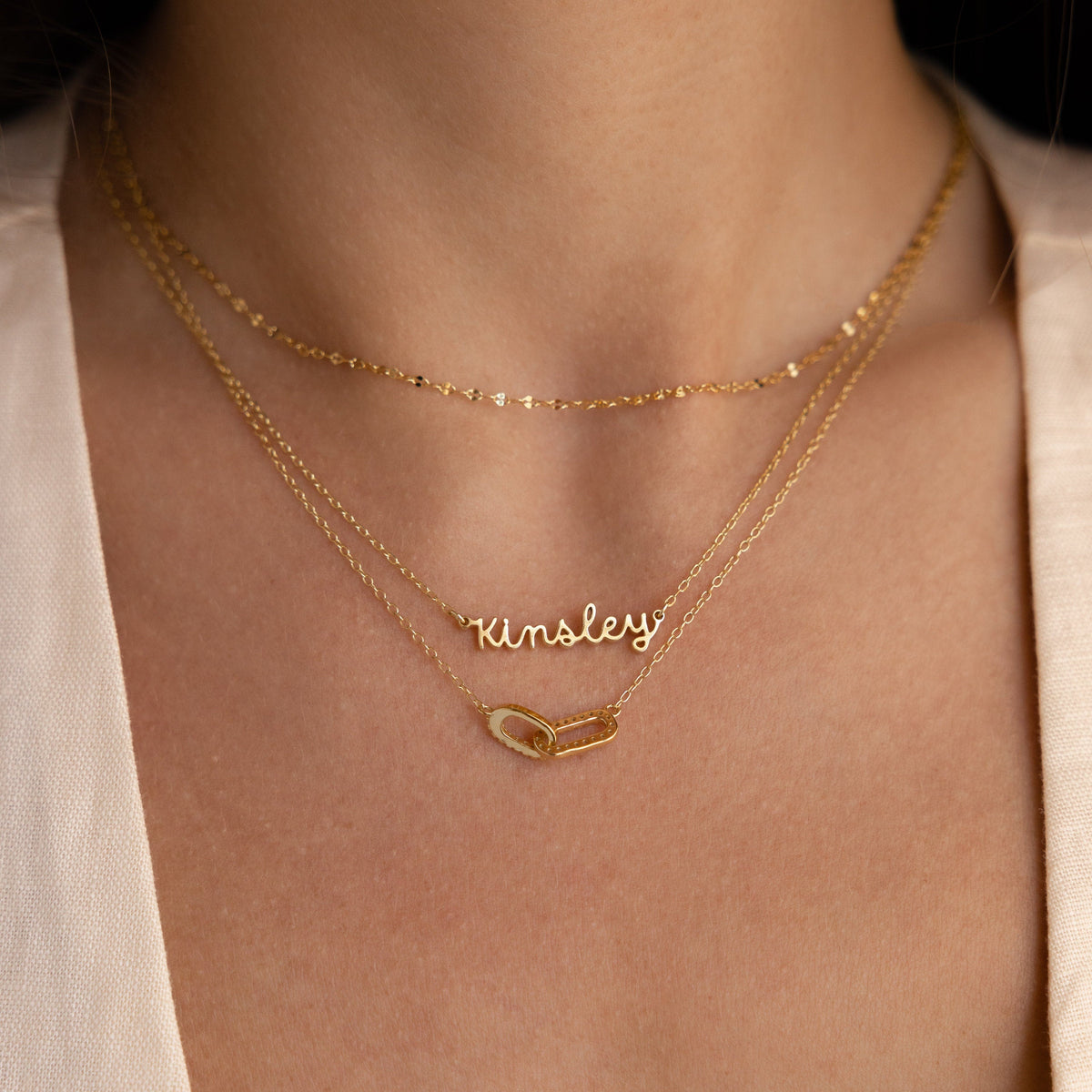 Custom Script Name Necklace
