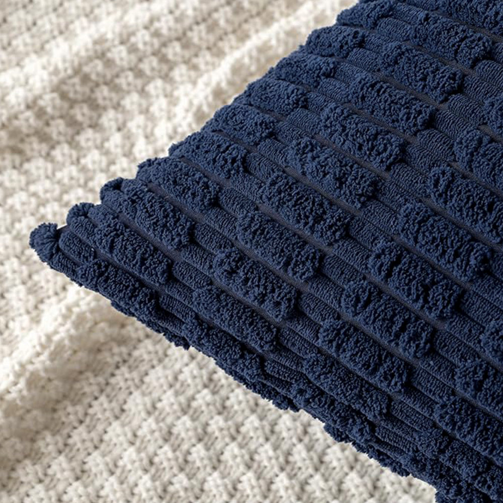 Tufted Dot Corduroy Throw Pillow 18"x18" with 450g Insert