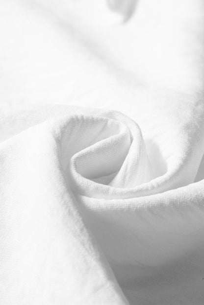 Embroidered Eyelet Ruffle Trim Blouse