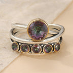 Mystic Crystal Stack Ring