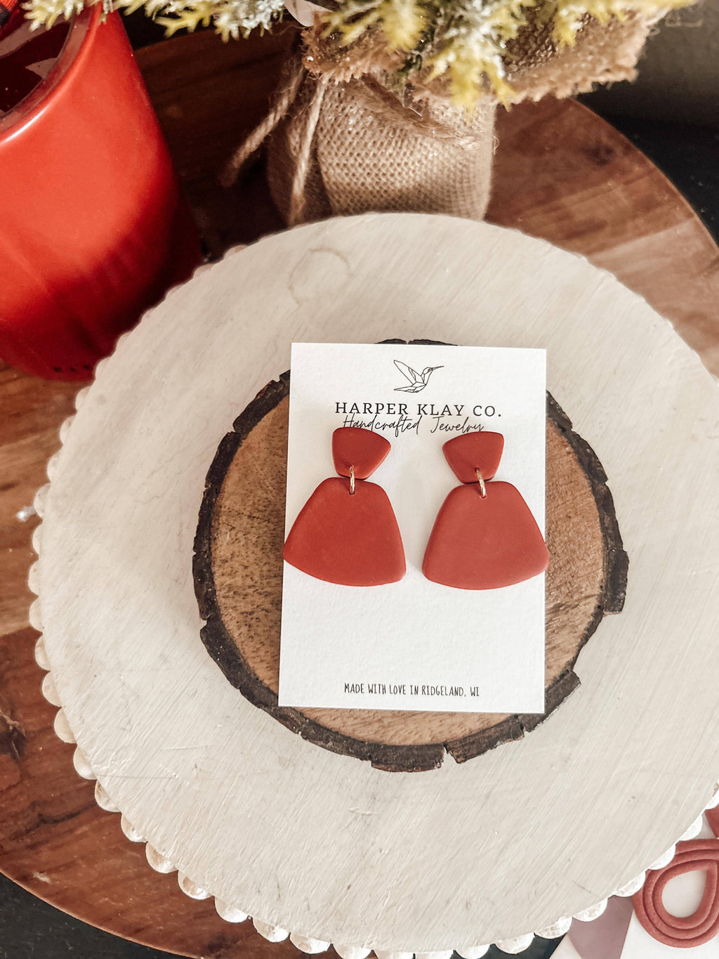 The Hadley Set -  Polymer Clay Dangle Earrings