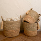 Coastal Charm Tassel Basket