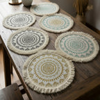 Mandala Fringe Placemats