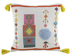 Textured Boho Accent Pillow