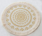 Mandala Fringe Placemats