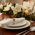 Hammered Silver Napkin Rings