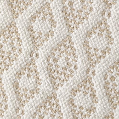 Diamond Woven Fringe Placemats