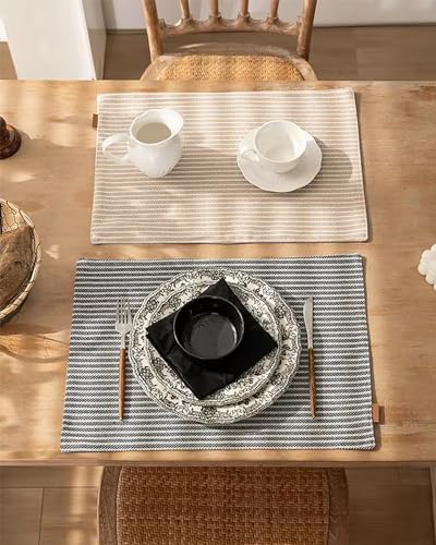 Reversible Stripe Placemats