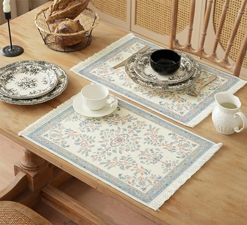 Antique Turkish Fringe Placemats