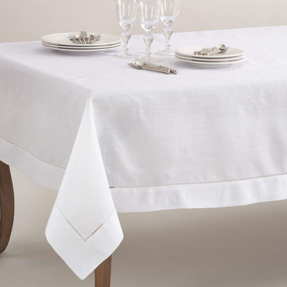Classic Hemstitch Tablecloth