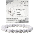 Handcrafted Natural Stone Beaded Bracelet