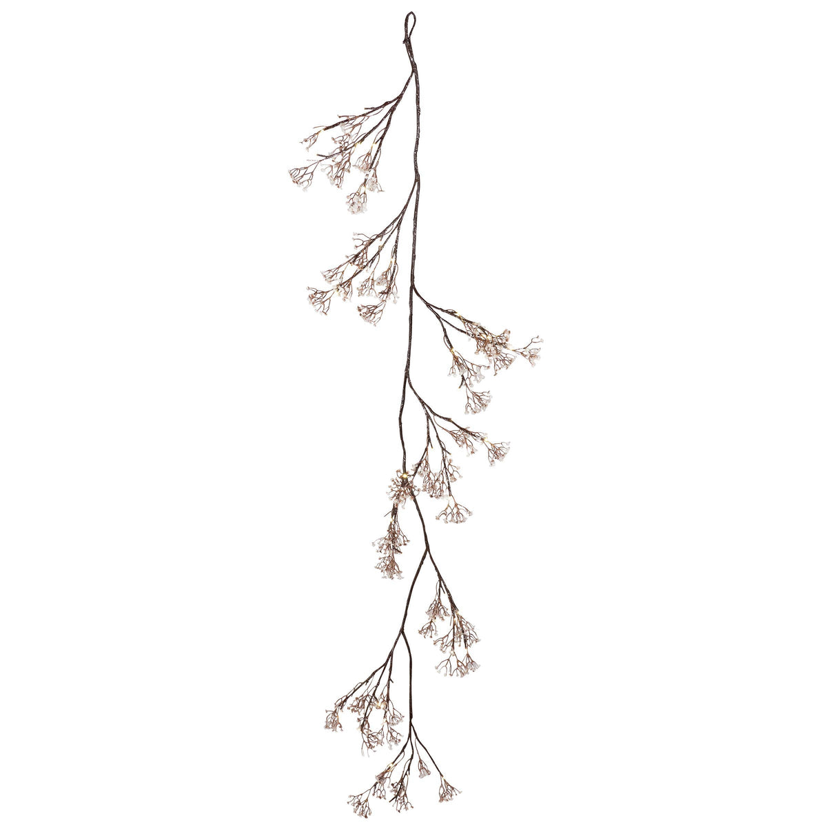 Baby's Breath Lighted Garland