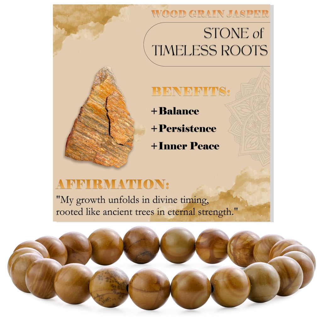 Handcrafted Natural Stone Beaded Bracelet