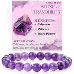 Handcrafted Natural Stone Beaded Bracelet
