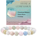 Handcrafted Natural Stone Beaded Bracelet