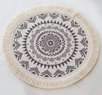 Mandala Fringe Placemats