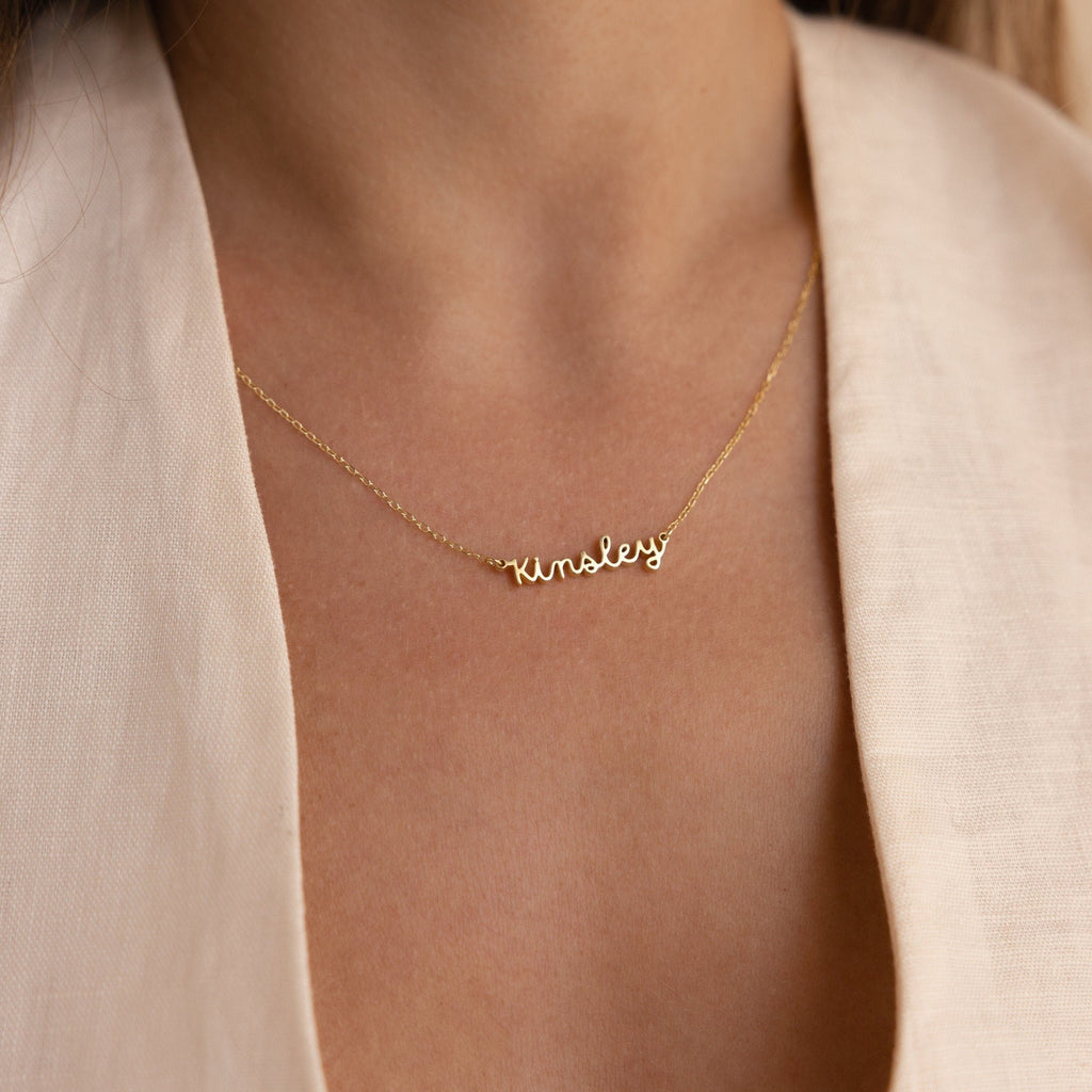 Custom Script Name Necklace