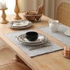 Diamond Woven Fringe Placemats